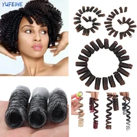yufeihe synthetic jamaican bounce twist ombre color crochet braids 10 20 kenzie curls braiding hair small spring twist hair