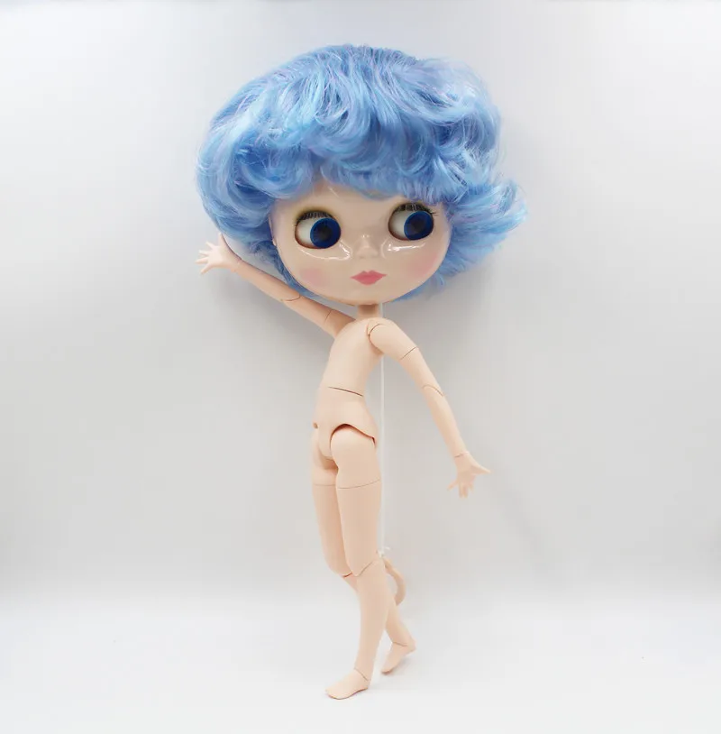 Free Shipping colorful RBL-911B DIY Blyth doll fashion hair 4 big eyes man body 1/6 BJD special price boy toy girl birthday gift | Игрушки и