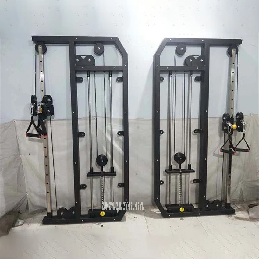 

One-Sided Inetgrated Comprehensive Training Machine Wall Mounted Gantry Home Cable Crossover Sover Machine Indoor Fitness Device