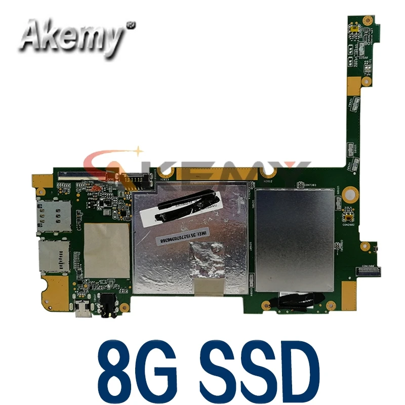 

original For ASUS ZenPad 10 Z300CL Tablets Laptop motherboard Mainboard logic board W/ 8G SSD