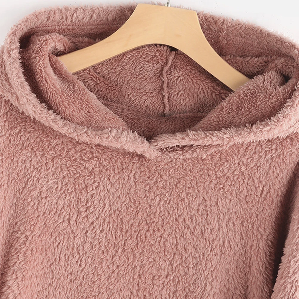 Женская Осенняя толстовка с капюшоном однотонный пуловер принтом кошек худи