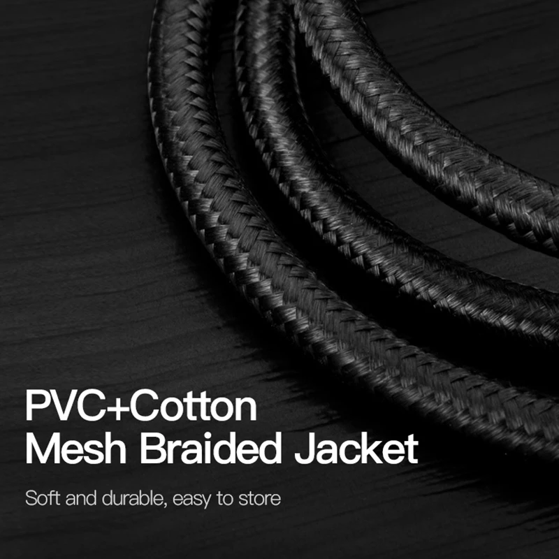 Vention 3 5-2RCA кабель Jack 5 мм штекер 2RCA мужской аудио Y плетеный для усилителя телефона