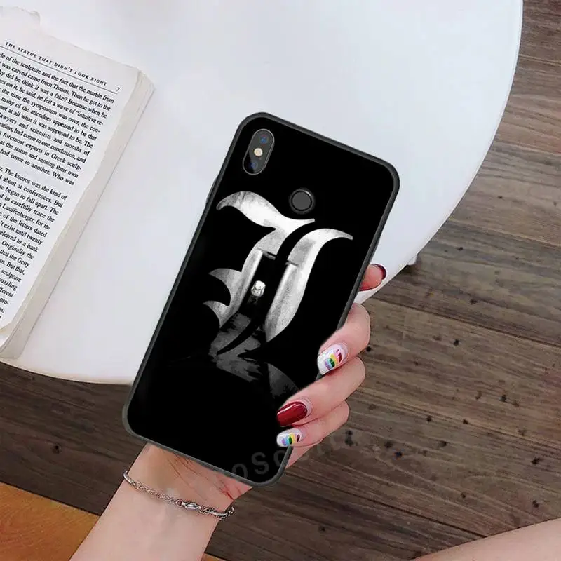 

Japan anime death note Phone Case For Xiaomi Redmi note 7 8 9 t max3 s 10 pro lite Luxury brand shell funda coque