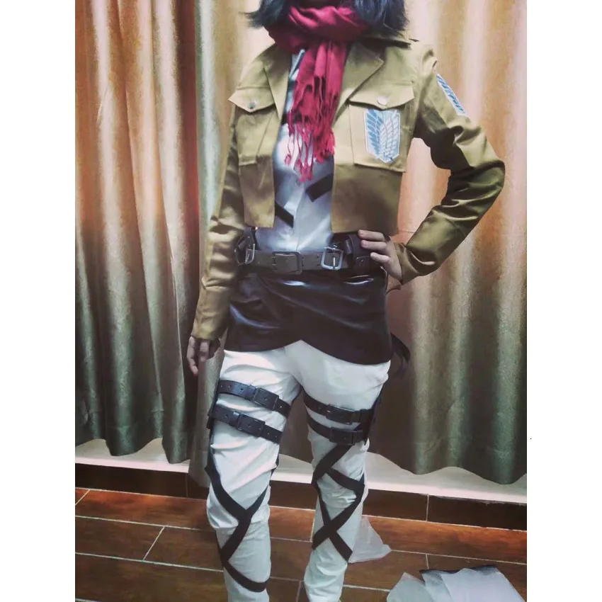 Кожаный ремень для косплея Атака Титанов Recon Corps кожаные шорты| |