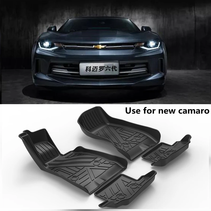 

Коврик для автомобиля Chevrolet Camaro, водонепроницаемые коврики для пола, подходят для Chevrolet Camaro