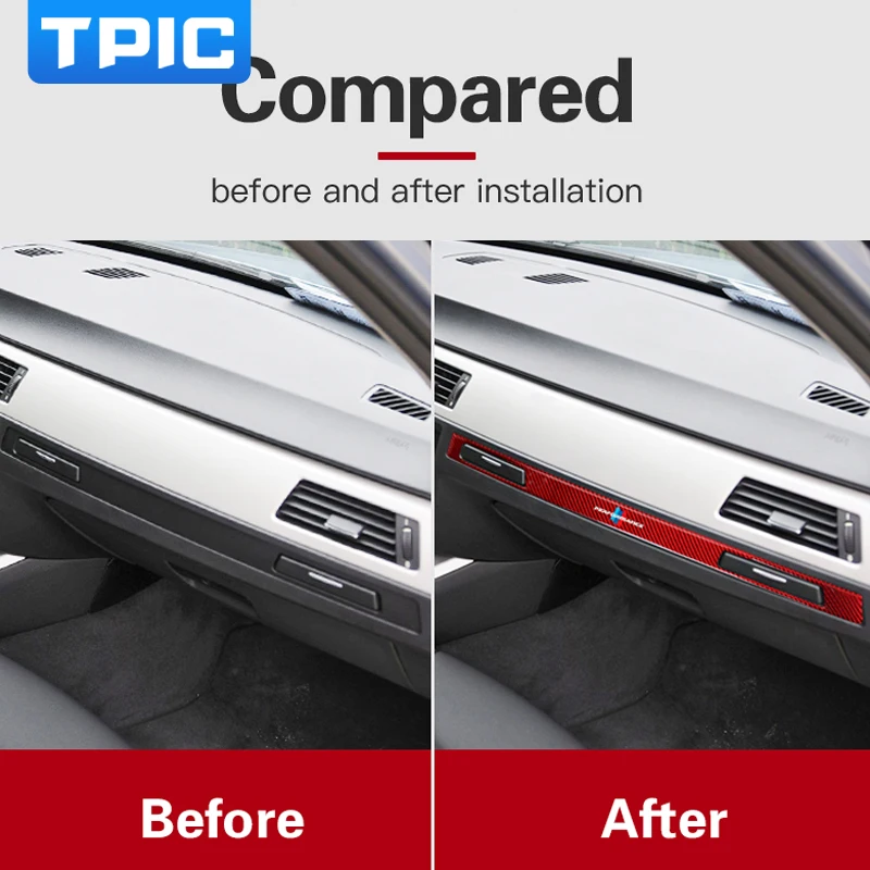 Для BMW e90 e92 e93 M производительности наклейки для автомобиля углеродного волокна