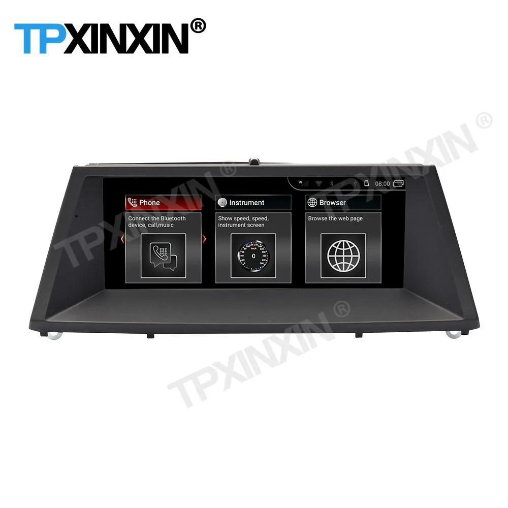 저렴한 자동차 라디오 스테레오 무선 레코더 수신기, BMW X5 X6 2007 2008 2009 2010 GPS 플레이어 네비게이션 자동 오디오 헤드 유닛