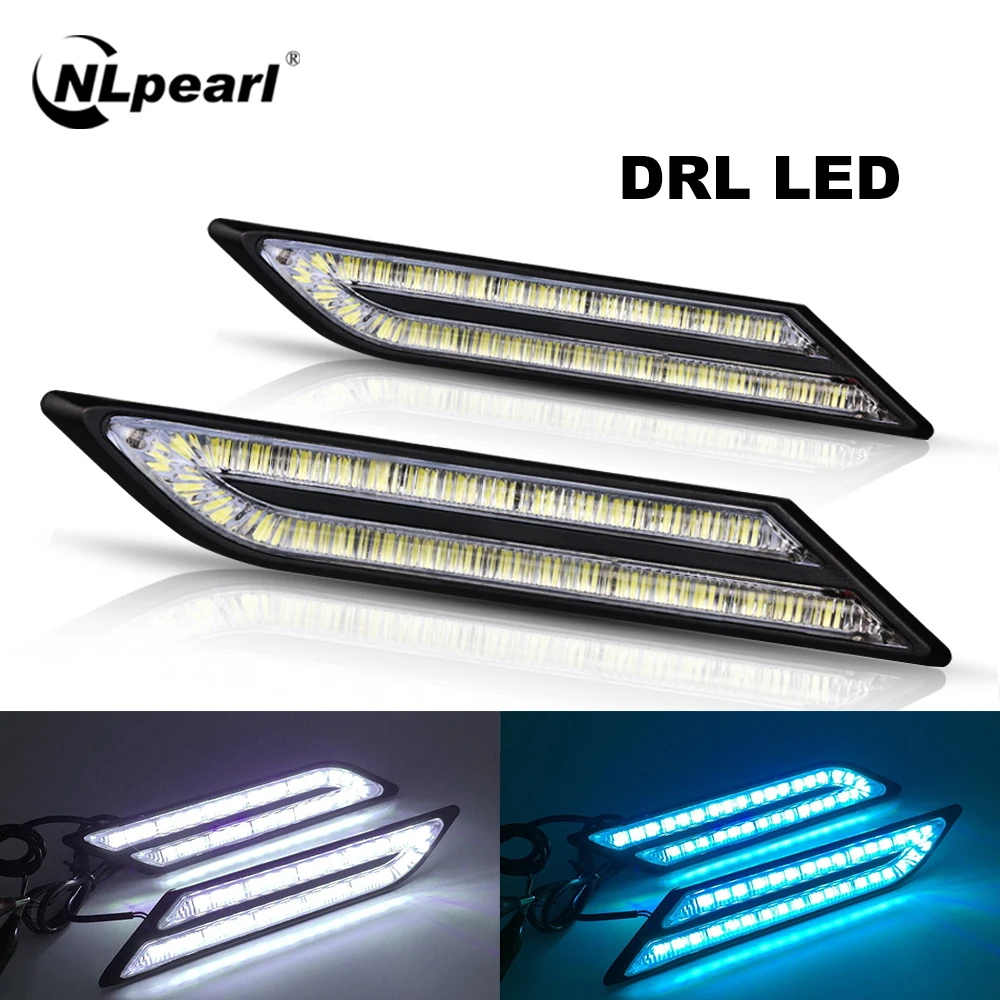 Nlpearl 2 шт. 33SMD автомобильный светильник сборки Led DRL Габаритные огни s для