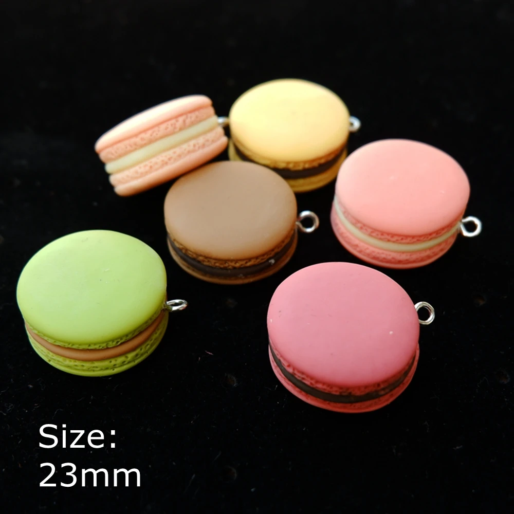 Подвески макаруна для украшения ожерелья серьги брелок изготовления ювелирных