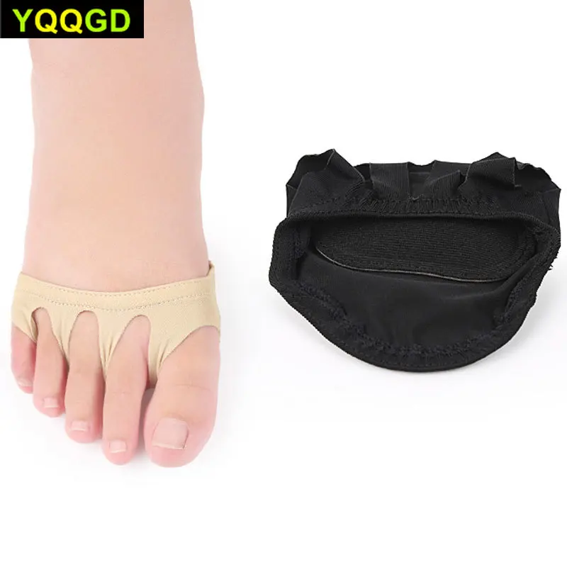 

1Pair Forefoot Pads Women is High-heeled Fore Foot Cushion Sole Protectors Toe Caps Covers Pads Toe Separating Socks