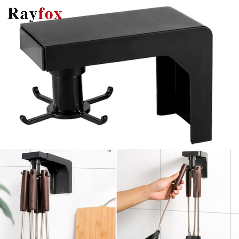 Кухонные гаджеты держатель кухонной посуды вращающийся крючок силиконовая