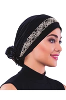 laminated boucle bonnet hijab women