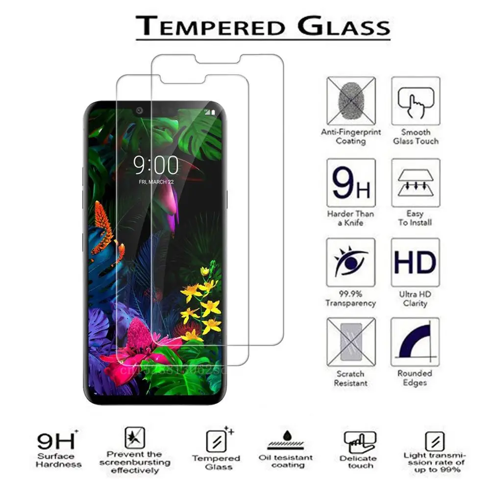 HD протектор экрана из закаленного стекла для LG Aristo/Aristo 2/Stylo 2/3/4/K20 Plus/Zone