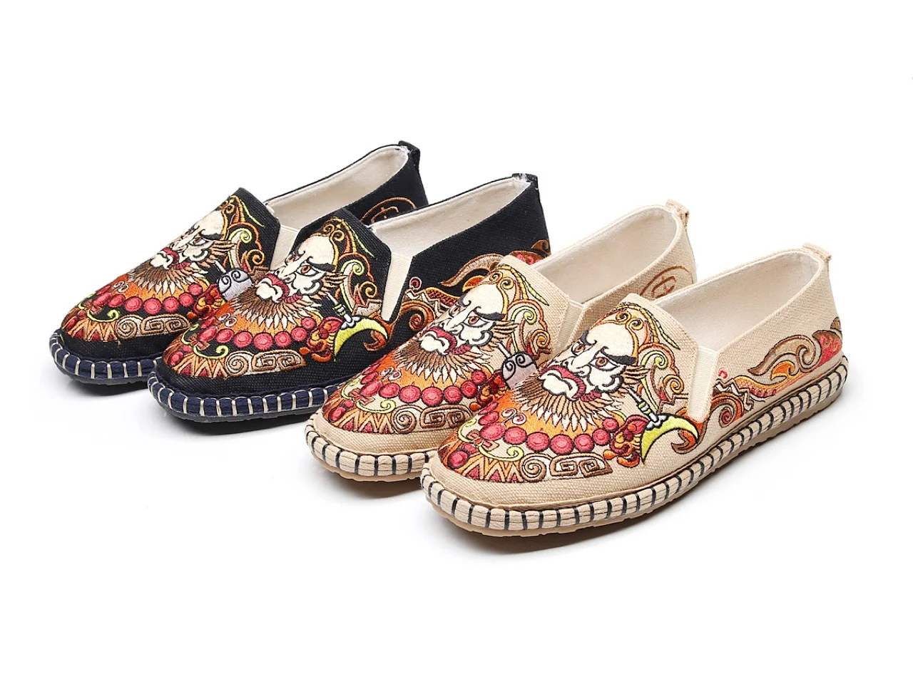 

sandalias-sandalias-Shui hu lu shaolin monk cotton and linen Chinese wind leisure cloth shoes