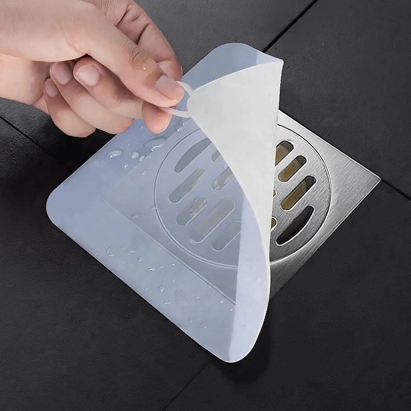 

Floor Drain Square Cover Floor Drain-floor Cover For Bathroom Drain Plug Anti-odor Bath Shower Drain Deodorant Cover Accessories