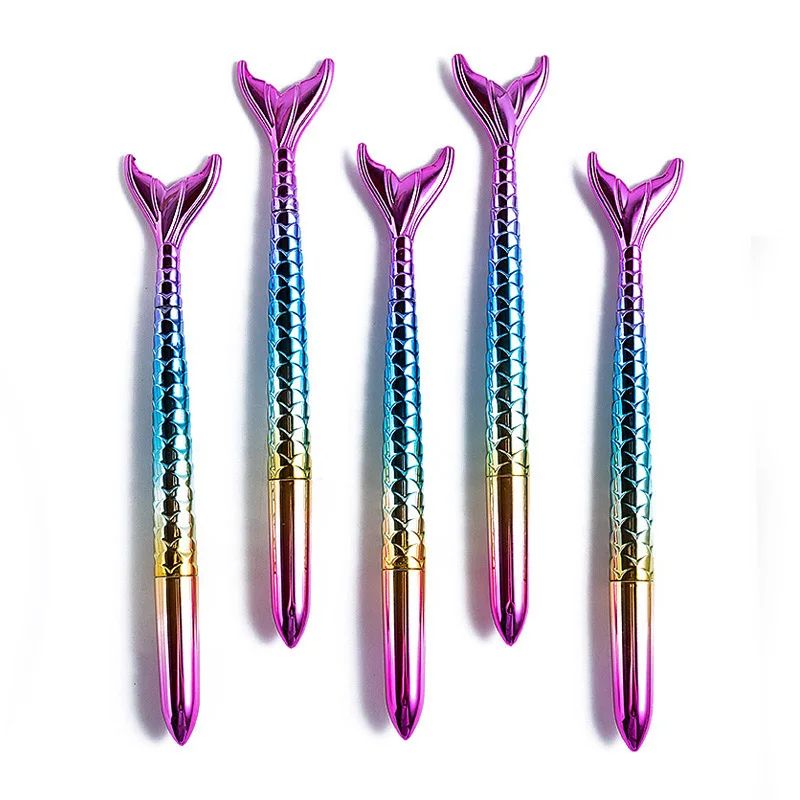 Милая Шариковая ручка в форме цветка русалки 1 мм гелевая 0 5 офисная школьная