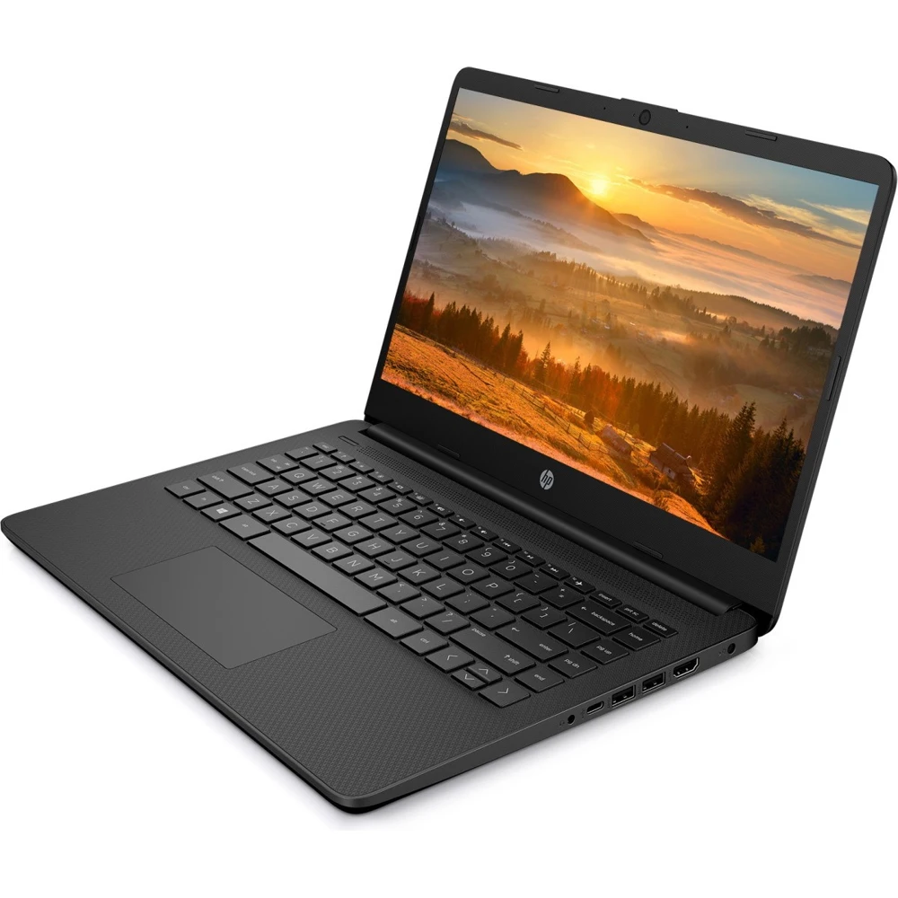 Ноутбук 14" FHD HP 14s-fq0092ur black (AMD 3020e/8Gb/256Gb SSD/noDVD/VGA int/DOS) (3B3M6EA) | Компьютеры и офис