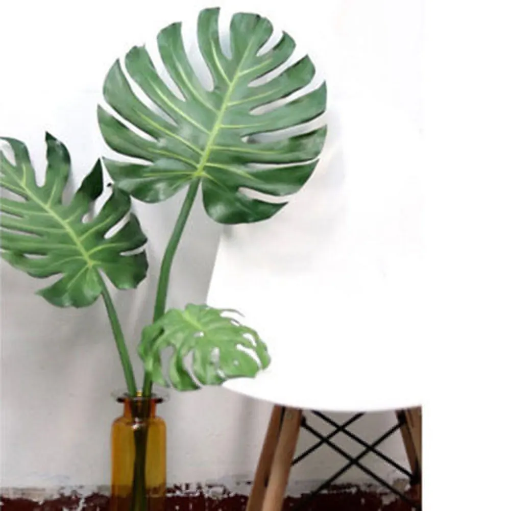 1 шт. искусственное Monstera кубинское Королевское пальмовое дерево с имитацией