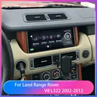 Для Land Range Rover V8 L322 2002  2012 10,25 ''Tesla Gps Coche мультимедийный плеер Радио Android 10 Octa Core 4 + 64G