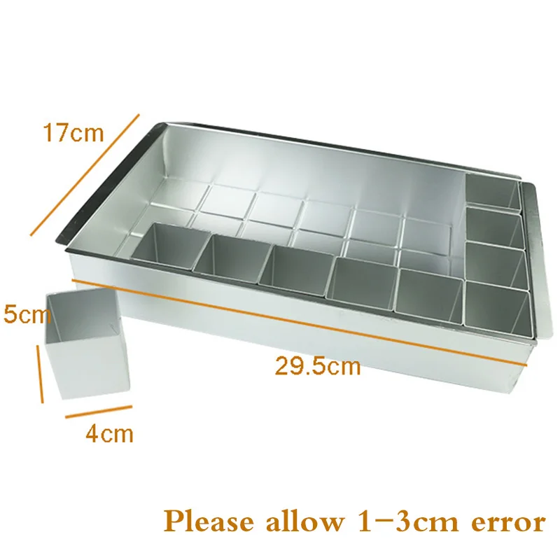 

Non-Stick Celebrations Letters & Numbers Bakeware Maker Set Cutter Pan Mold Aluminum alloy Baking Mold Bakeware For Kitchen