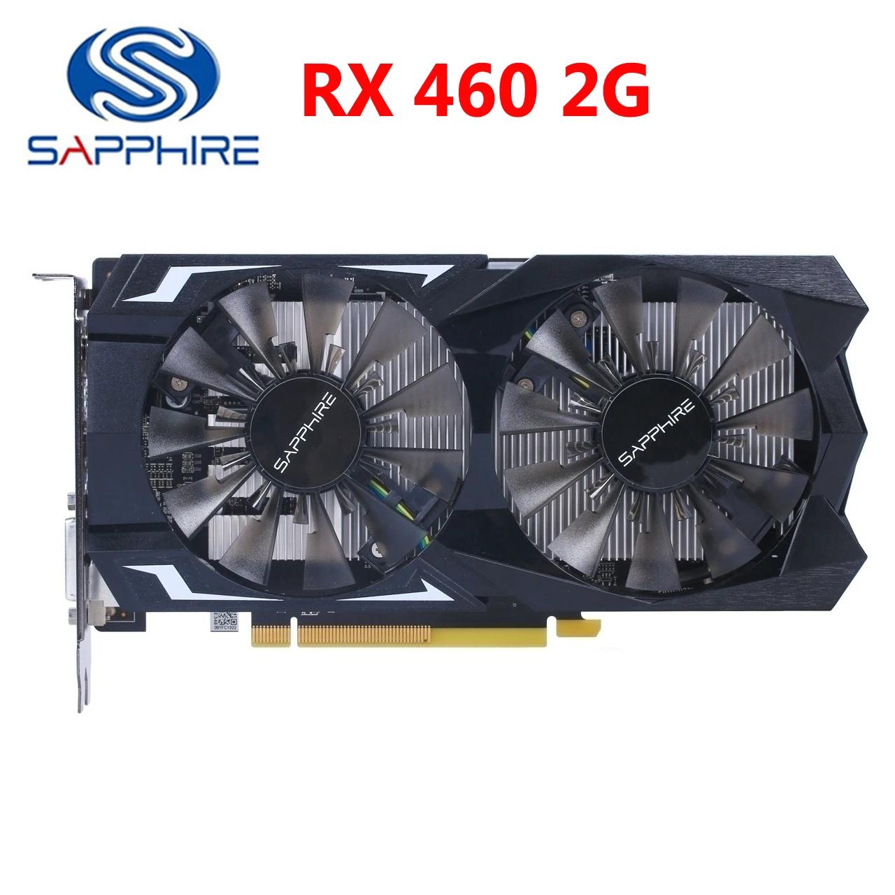 SAPPHIRE RX 460 2 ГБ GDDR5 видеокарты для серии AMD 400 7000 МГц Radeon 2G DisplayPort HDMI DVI б/у|Видеокарты| |