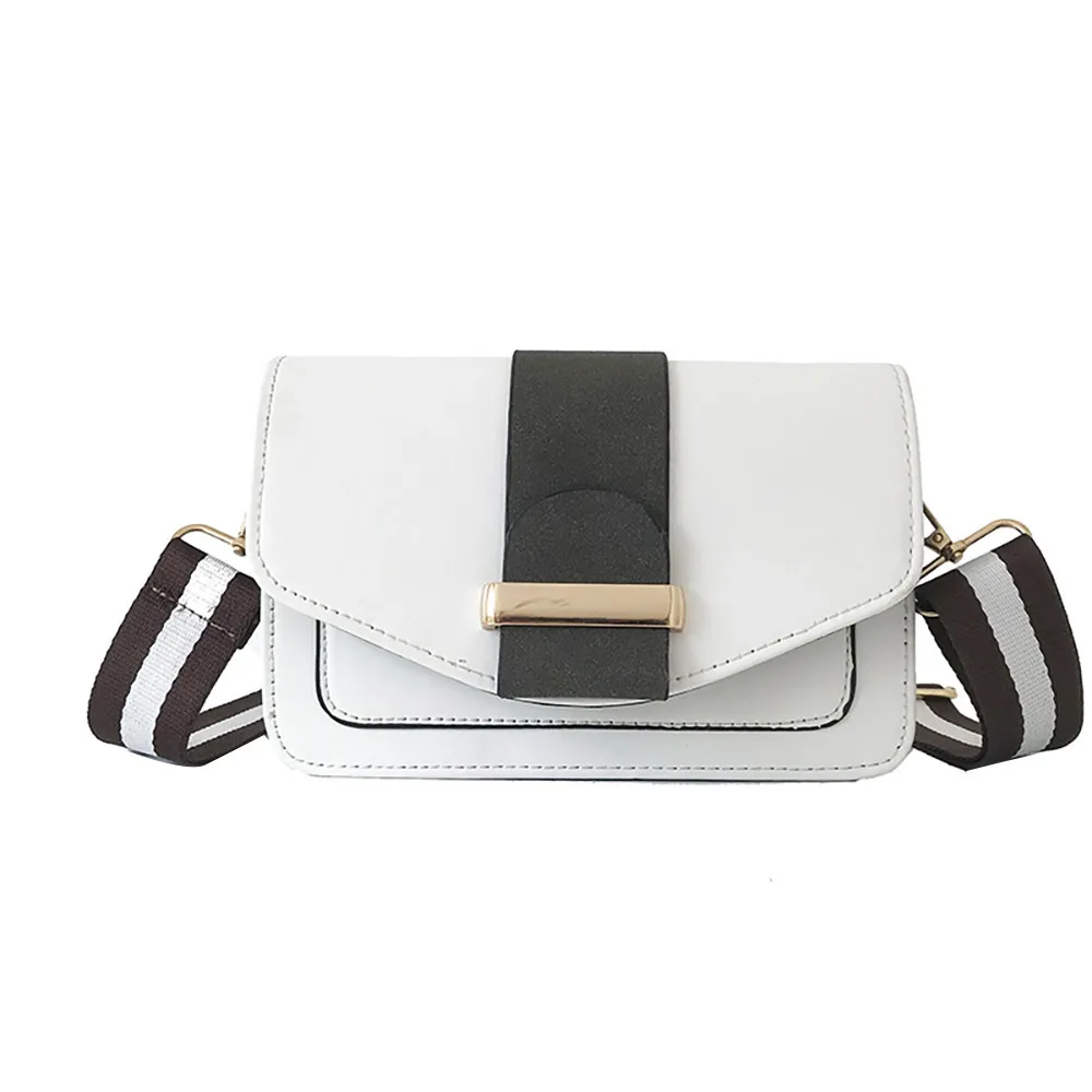 Женская маленькая сумка контрастного цвета в японском Корейском стиле через