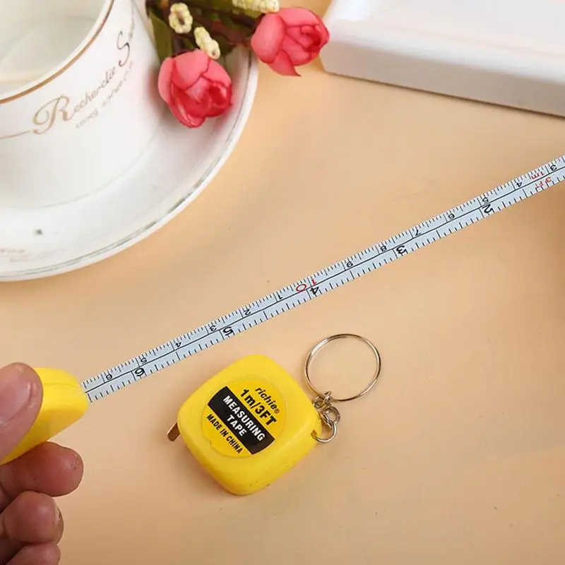 

Retractable Tape Measure Ruler Height Easy Retractable Random Ruler Ruler Tape Color Measure Mini E4O3 Portable Pull Keycha Z6U5