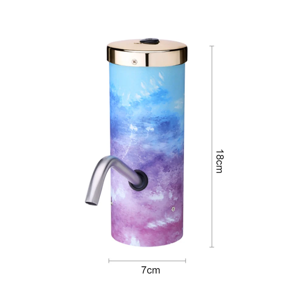 1PCs Water Bottle Pump USB Charging Wireless Auto Portable Electric Dispenser Romantic Stars Drinking | Бытовая техника