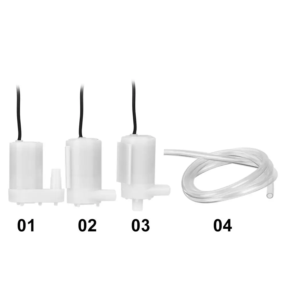 Погружной водяной мини насос 80 100л/ч с низким уровнем шума бесщеточный мотор 100