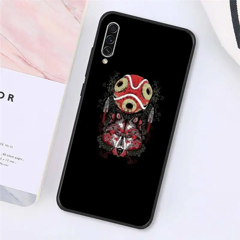 

Princess Mononoke japanese anime Phone Case For Samsung galaxy A S note 10 7 8 9 20 30 31 40 50 51 70 71 21 s ultra plus