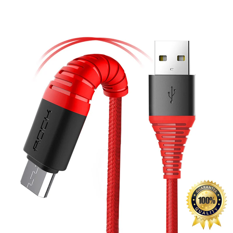 Высокопрочный кабель Micro USB для быстрой зарядки Xiaomi Redmi Note 5 Pro Android передачи данных