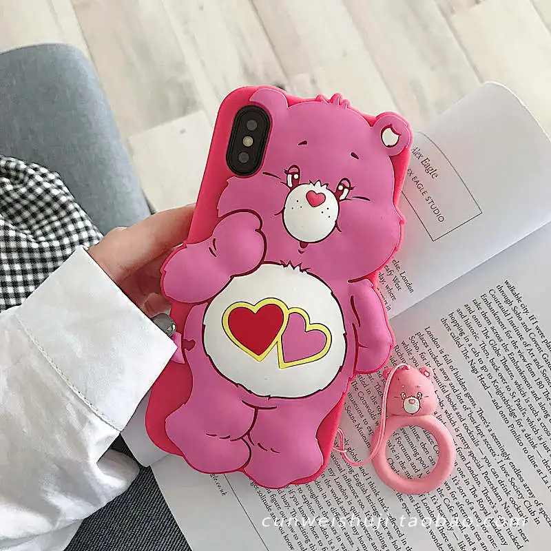 Милый мягкий силиконовый чехол для iphone 11 MAX XS, XR, 6, 7, 8 plus, X, чехлы для телефонов samsung