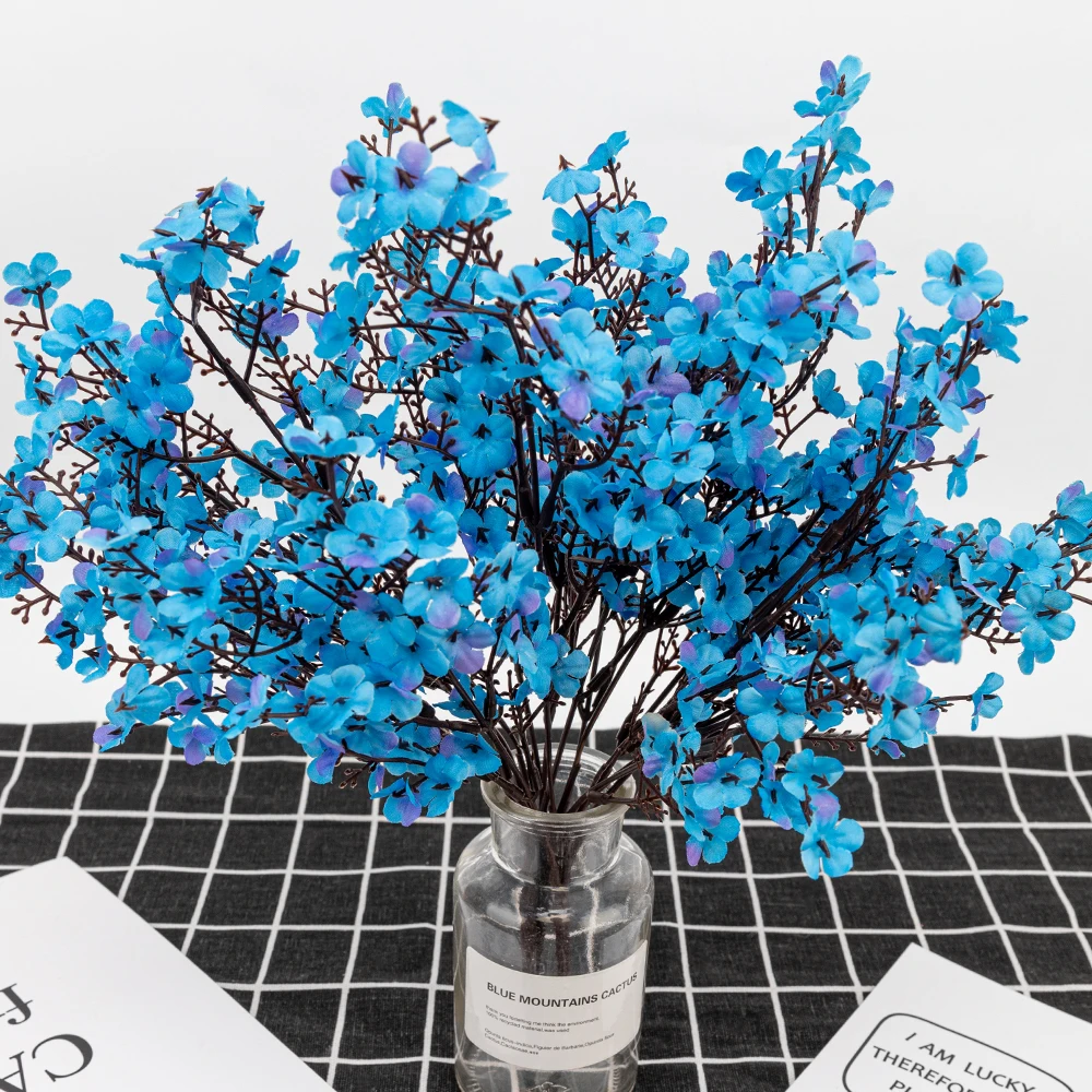 Искусственный цветок вишни детский букет Гипсофилы искусственный сделай сам