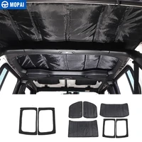 mopai for jeep wrangler jl 2018 car window roof heat insulation cotton pad kit accessories for jeep wrangler jl 2018 2019