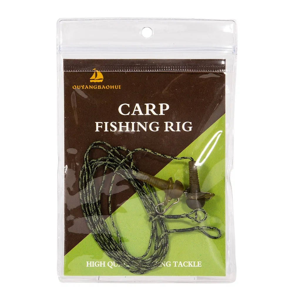 

2pcs Leadcore Leader Carp Braided Lead Core Leader Line Ready Tied Chod Helicopter Rigs 60cm Leadcores Line 24x9mm Pesca Tackle
