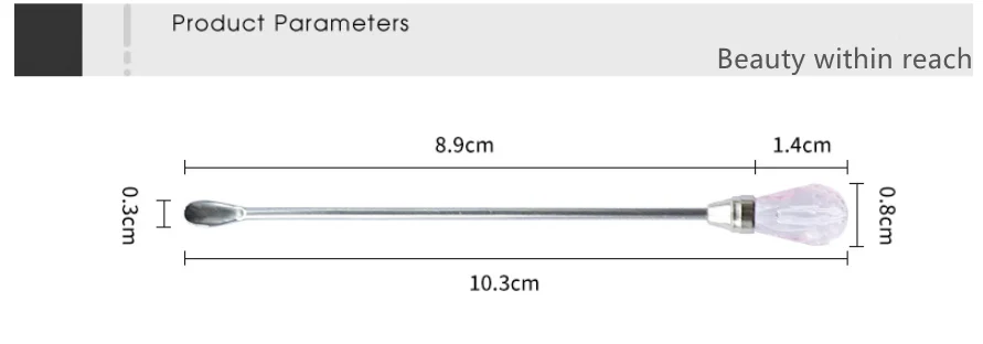 Seal Wax Stirring Spoon beads Melt Tool Crystal Head Metal Stick DIY Postcard Making | Дом и сад