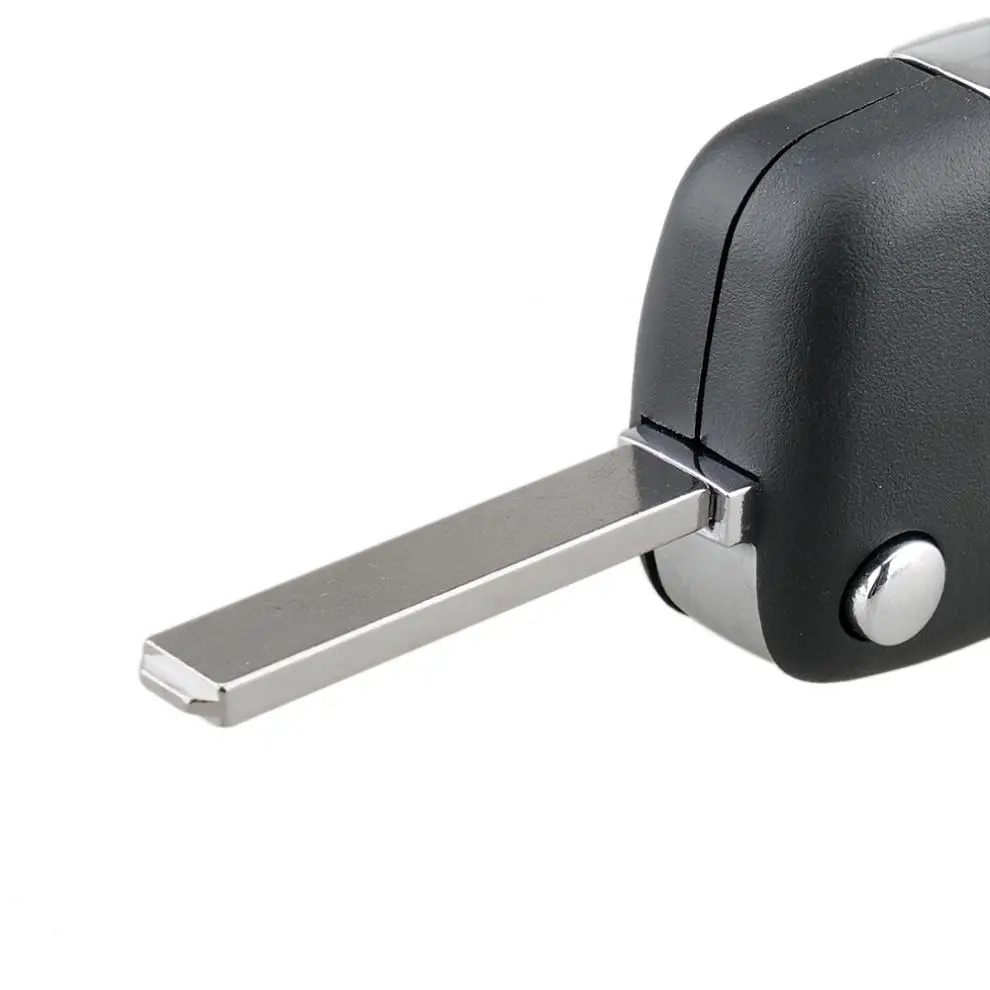 3 кнопки автомобиля Брелок чехол Замена Флип складной пульт дистанционного