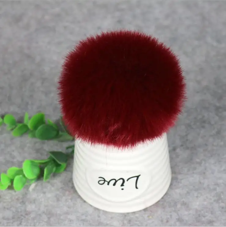 1 шт. 8 см большой помпон пушистый Плюшевые Ткань корабль DIY мягкие pom pon англичане Бал пушистика Home Decor швейные принадлежности craf цветы мяч декор помпон помпоны рукоделие помпоны - Цвет: A