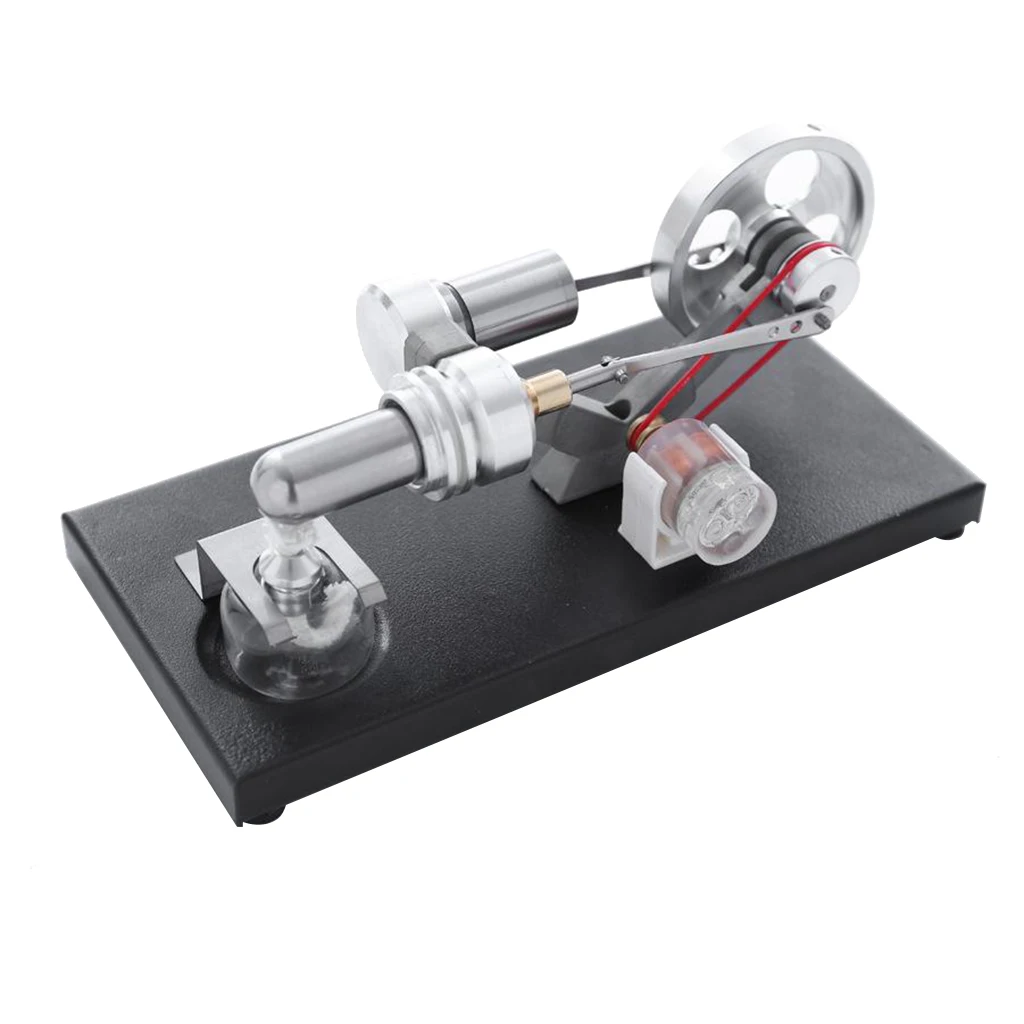 

DIY Mini Stirling Motor Educational Model Engine Power Steam Educational Kit
