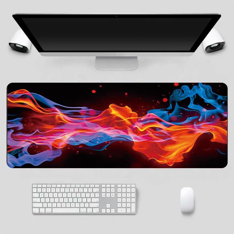 Большой игровой коврик для мыши 80x30 см XL Lockedge компьютерный клавиатуры и