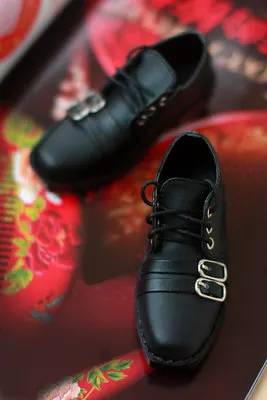 

3 point Uncle Bjd.SD Baby Shoes with Boots Mini Accessories Gentleman Clasp Shoe Edition Man Leafes