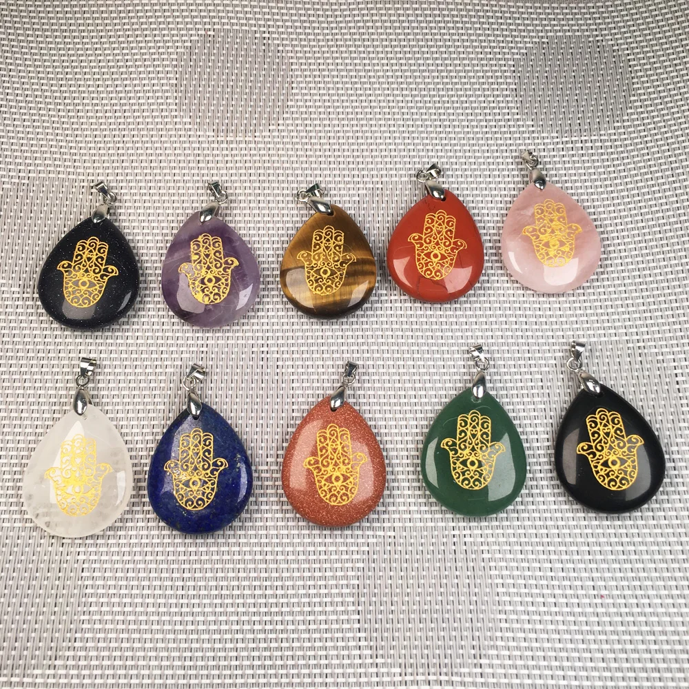 Натуральные камни резная подвеска чакры рейки амулет камень водная звезда для