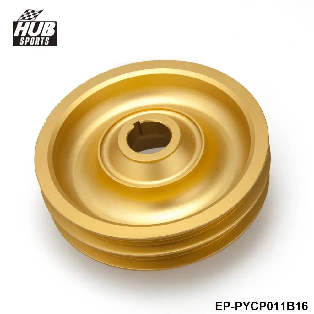 Светильник кое алюминиевое колесо шкива коленчатого вала для Honda Civic 99 00 EK B Series HU