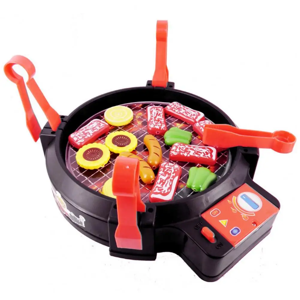 

Премиум текстура интерактивный образовательный прекрасный кукольный домик барбекю игрушечная плита для развлечения