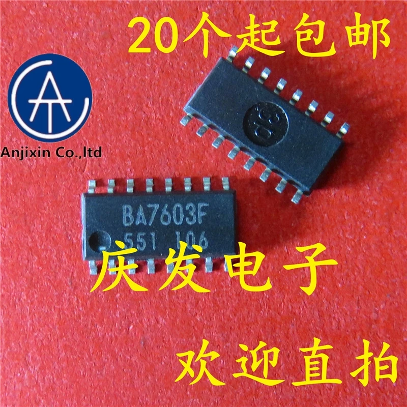 

10 шт. натуральные оригинальная новинка в наличии BA7603F-E2 BA7603F SOP16