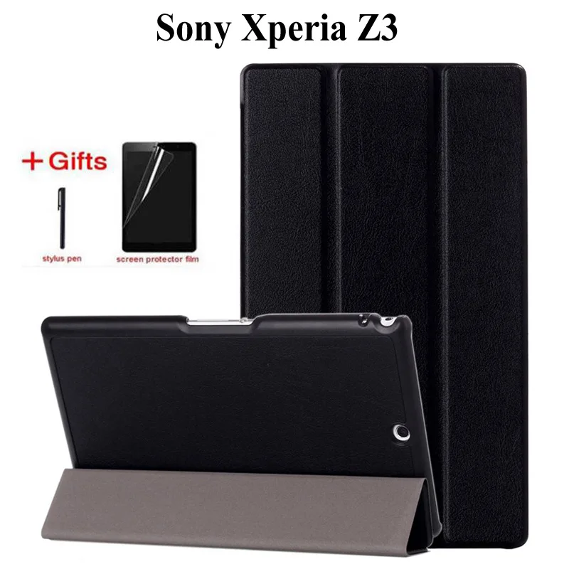 Тонкий флип чехол из искусственной кожи для Sony Xperia Z3 Compact 8 0 дюймов планшет