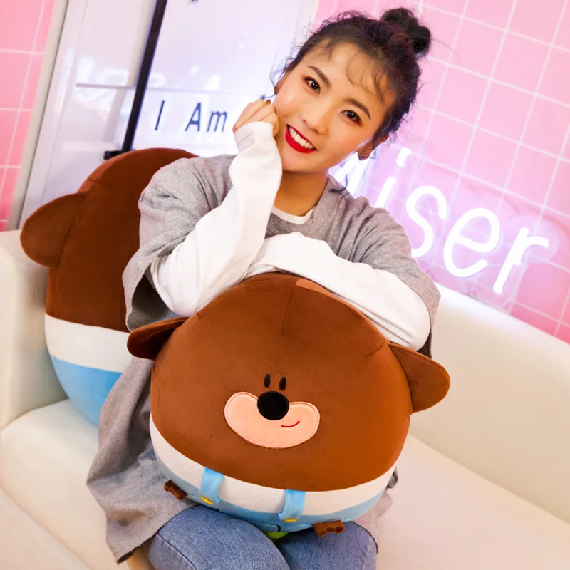 Эй Duggee плюшевые игрушки мягкие милые мягкие куклы для детей на день рождения Рождественский подарок 25 см/35 см