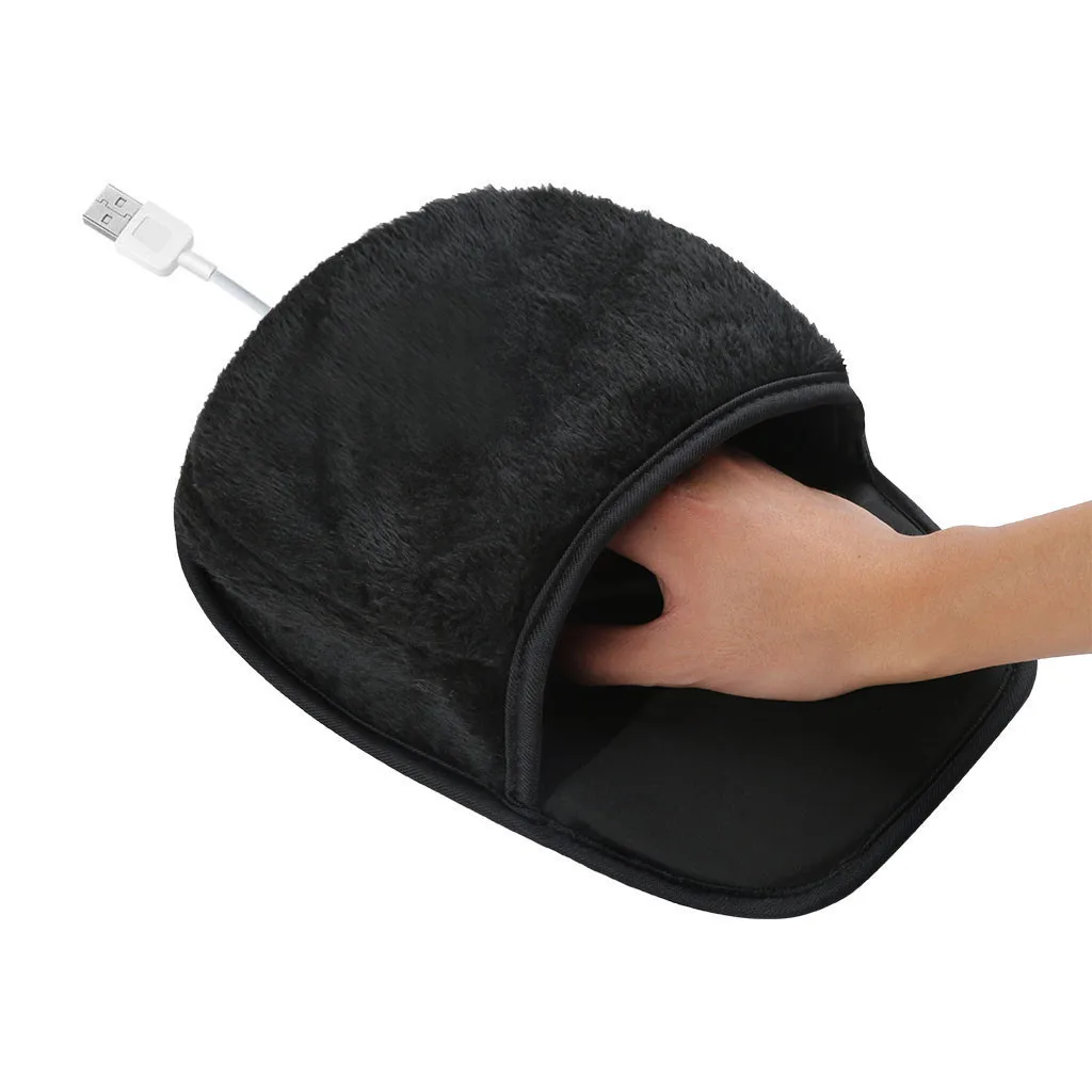 USB коврик для мыши с подогревом теплый зимний розовый|Коврики мышей| |