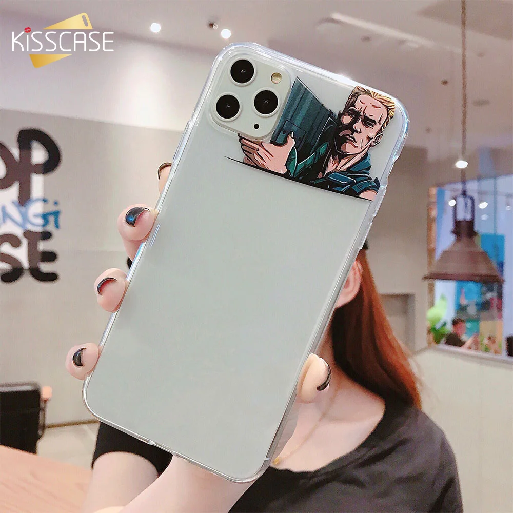 KISSCASE TPU Phone Case For iPhone 11 Pro MAX Cover Fundas Movie Actors Back Shell Etui Coques |