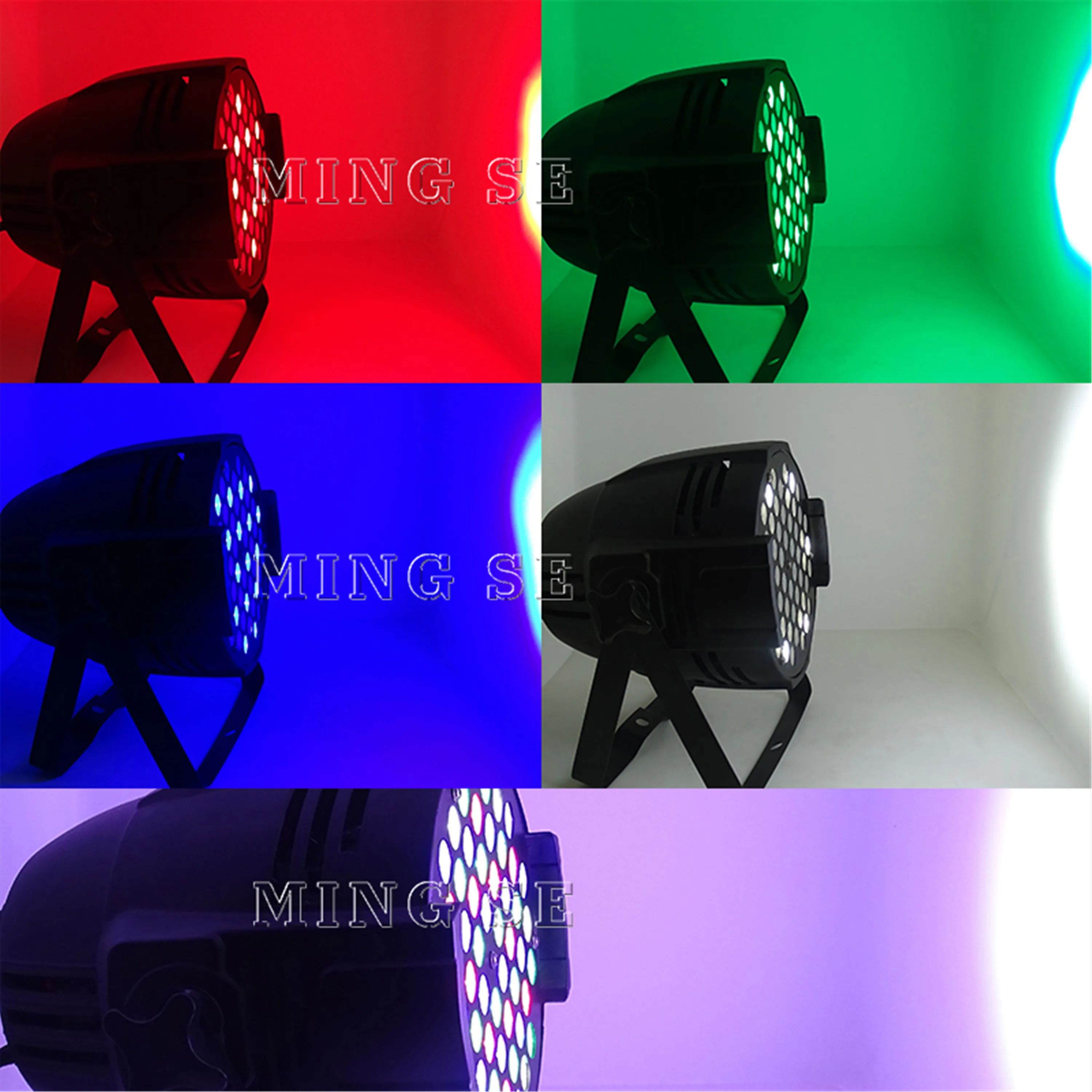 Горячая Распродажа 54x9w RGB 3 в 1 светодиодный светильник для дискотеки настенный